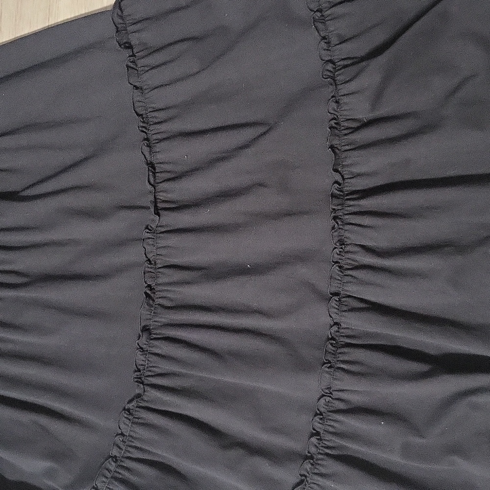 Joan Vass Black Tiered Maxi Skirt Casual Resort Wear - Picture 2 of 6